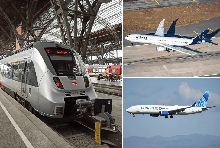 United Airlines join forces with the Lufthansa Group and Deutsche Bahn to introduce a revolutionary travel experience