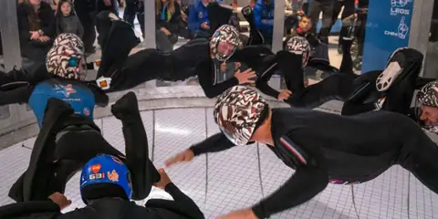 Inside the High-Flying World of Indoor Skydiving Competitions