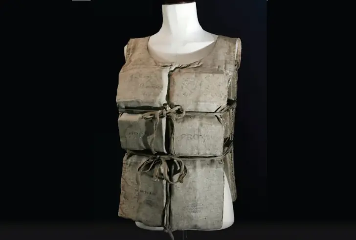Titanic artifact displayed at auction house